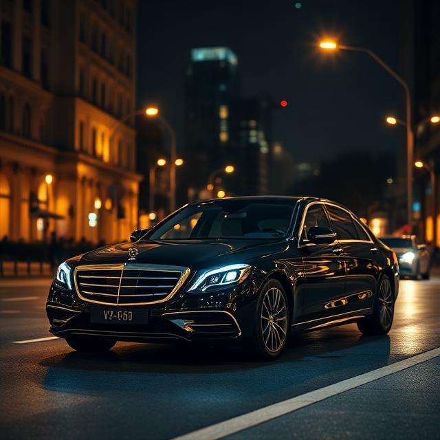 Mercedes Classe E avec chauffeur privé VTC à Bordeaux — Berline de Luxe