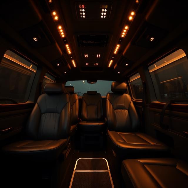 Mercedes Classe V avec chauffeur privé VTC à Bordeaux — Van Premium